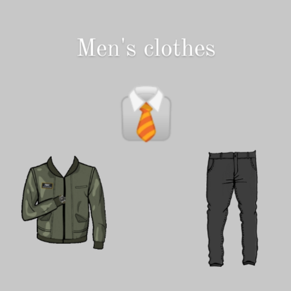 Men's clothing